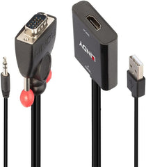 Lindy VGA & Audio naar HDMI Converter - Full HD 1080p
