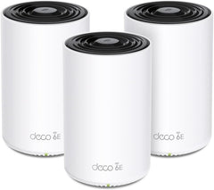 TP-Link Deco XE75 Pro (3-pack) - AXE5400 Tri-Band WiFi 6E Mesh Systeem