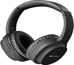 Sandberg Play'n Go Draadloze On-Ear Koptelefoon met Microfoon - Zwart