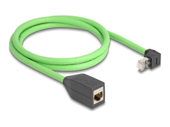 DeLOCK 80883 Cat6a SF/UTP Netwerkkabel - 10 Gbps - PUR - 1 m - Groen