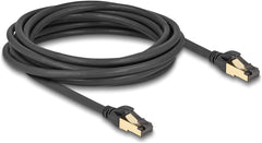 DeLOCK 80251 Cat7 S/FTP Netwerkkabel RJ45 - 5 meter - Zwart
