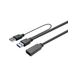 VivoLink Pro USB 3.0 Actieve USB-A Kabel - Zwart