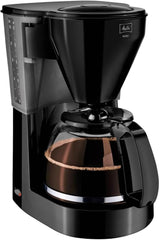 Melitta Easy Filterkoffiezetapparaat met glazen kan, inhoud 10 kopjes (125 ml), zwart