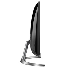 Philips 248E9QHSB Curved Monitor 23,6 inch, VGA, HDMI, 1920 x 1080, 75 Hertz, FreeSync, 4 ms reactietijd, zwart