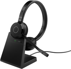 Jabra Evolve 65 TE MS Stereo Draadloze Headset met Laadstandaard