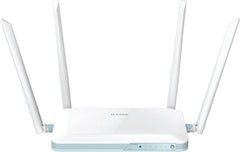 D-Link G403/E EAGLE PRO AI N300 4G Smart Router met 4G Download tot 150Mbps, Wi-Fi N300, AI Wi-Fi Optimiser, Fast Ethernet LAN Poorten, mobile/WAN Failover, WPA3, Simlock vrij.
