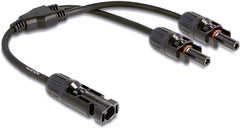 DeLOCK DL4 Solar Splitter Cable 1 x male to 2 x female 30 cm black
