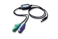 Aten UC10KM PS/2 naar USB Adapter - 90 cm (UC10KM-AT)