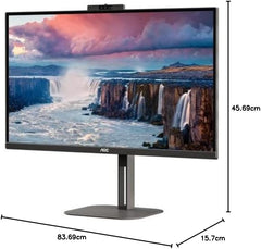 AOC V5 Q27V5CW/BK écran plat de PC 68,6 cm (27") 2560 x 1440 pixels Quad HD LED Noir