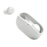 JBL Vibe Buds - True Wireless Earbuds, Smart Ambient, VoiceAware, Tot 32 totale uren batterijduur met snelladen, water- en stofbestendig, JBL Deep Bass Sound (wit)