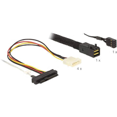 DeLOCK 83391 SAS Datakabel - 12 Gb/s - 1 Meter