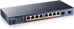 Zyxel XMG1915-10EP Multi-Gigabit Switch - 8x 2.5GbE PoE++ (130W) & 2x 10G SFP+