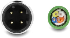 Delock 87849 Industriële Netwerkkabel M12 4-Pin D-gecodeerd naar Open Einde - 2m