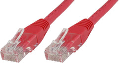 MicroConnect Cat6 U/UTP Netwerkkabel - 0,25 m - RJ45 - Rood