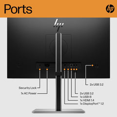 HP E24 G5 23,8" Full HD LCD-monitor - 16:9-24" Class - In-Plane Switching (IPS) Technologie - Edge LED-achtergrondverlichting - 1920 x 1080-250 Nit - 5 ms - 75 Hz vernieuwingsfrequentie - HDMI -