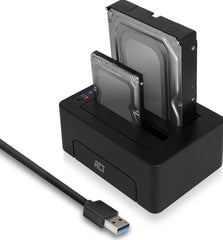 ACT AC1504 Dual HDD/SSD Docking Station - USB 3.2 Gen1 met Offline Klonen