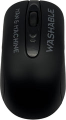 Man & Machine C Mouse Draadloze Optische Muis - Wasbaar IP65 - Zwart