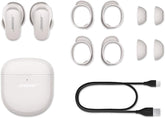 Bose QuietComfort Noise Cancelling Earbuds II – Volledig draadloze oortelefoon met gepersonaliseerde noise cancelling en geluidsinstellingen, Wit