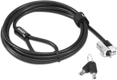 Lenovo NanoSaver Kabelslot met Sleutel - Koolstofstaal 1.8 Meter - Zwart
