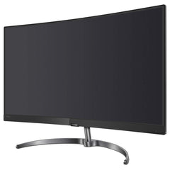 Philips 248E9QHSB Curved Monitor 23,6 inch, VGA, HDMI, 1920 x 1080, 75 Hertz, FreeSync, 4 ms reactietijd, zwart