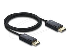 DeLOCK 81672 DisplayPort 2.1 Kabel - 80Gbps - 16K / 8K / 4K 240Hz - 2 meter