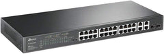 TP-Link JetStream SL2428P - 24-Poorts PoE+ Smart Switch met 4 Gigabit Poorten