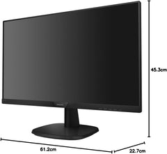 Philips 273V7QJAB/00 68 cm (27 inch) monitor (VGA, HDMI, 5 ms reactietijd, DisplayPort, 1920 x 1080, 60 Hz, met luidspreker) zwart
