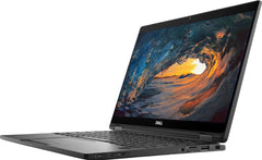 Dell Latitude 7390 2-in-1 Business laptop, 13,3 inch FHD touchscreen tablet, Intel i5-8350U 1,7 GHz, 8 GB RAM, 512 GB SSD, CAM, Amerikaans toetsenbord, Windows 10 Pro (vernieuwd)