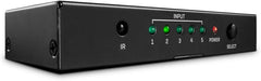Lindy 38233 5-Poorts HDMI 2.0 Switch - 4K 60Hz HDR 18Gbps met Afstandsbediening
