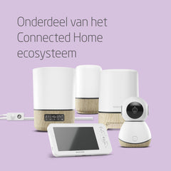 Maxi-Cosi See Babyfoon, Babymonitor met camera (1080p HD) en audio, Wi-Fi-babymonitor, Livestreams, Onderdeel van Maxi-Cosi Connected Home - Compatibel met Alexa en Google Assistant
