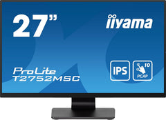 iiyama ProLite T2752MSC-B1 computer monitor 68.6 cm (27") 1920 x 1080 pixels Full HD LED Touchscreen Black