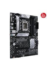ASUS Prime B660-Plus D4 moederbord ATX, Intel B660, LGA1700, DDR4, PCI 4.0, LAN Realtek 2.5 GB, Realtek 7.1 Surround, 3xM.2, 4xSATA 6GB/s, USB 3.2 Gen 2x2, Armoury Crate, zwart