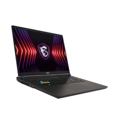 Msi Vector 17 HX A14VFG-234XES Gaminglaptop, 17 inch, 16:10 QHD+ 240 Hz (Intel Core i7-14700HX, 32 GB RAM, 1 TB SSD, RTX 4060-8 GB, zonder besturingssysteem) Cosmos Gray, Spaans QWERTY-toetsenbord