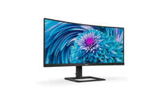 Philips E Line 346E2CUAE/00 computer monitor 86,4 cm (34") 3440 x 1440 Pixels Wide Quad HD+ LCD Zwart