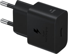 CHARGEUR SECTEUR RAPIDE 25W ECO GAN TYPE C (SANS CABLE) NOIR