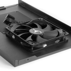 Sharkoon QB One PC-behuizing (Mini-ITX, 2X 2,5/3,5 interne, 2X USB 3.0/2.0), Zwart