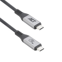 ACT USB4 80 Gbit/s Thunderbolt5 kabel 240 W USB Type-C, USB-IF gecertificeerd, 1,5 meter AC7452