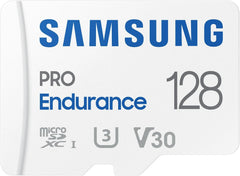 Samsung PRO Endurance MicroSDXC 128GB Geheugenkaart met SD-Adapter (MB-MJ128KA)