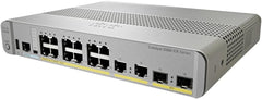 Cisco Catalyst WS-C3560CX-12PC-S Managed PoE+ Switch - 12-Poorts Gigabit