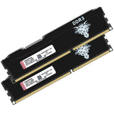 DDR3 16GB Kit (8GBx2) Desktop RAM 1600MHz PC3-12800 UDIMM Non-ECC Unbuffered 1.5V 2Rx8 Dual Rank 240 Pin CL11 PC Geheugen Computer Memory Upgrade Geheugenmodule (Zwart)