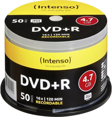 Intenso DVD+R 16x Speed 50 spindels DVD blanco