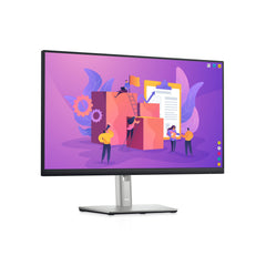 Dell P2422H 24" Full HD (1920x1080) Monitor, 60Hz, IPS, 5ms, 99% sRGB, DisplayPort, HDMI, VGA, 5x USB, 3 Jaar Garantie, Zwart
