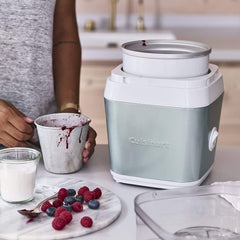 Cuisinart ICE31GE Iced Dessert Maker, ijs- en sorbetmachine, Light Pistachio, 1,4 liter