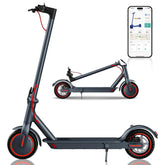 QnQ Elektrische step voor volwassenen, 8,5 inch opvouwbare step, 25 km autonomie, lekvrije honingraatbanden, bediening via app en led-display, accu 36 V, 7,5 Ah, motor 350 W, draagkracht 120 kg