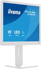 iiyama ProLite B1980S-W1 - 19 inch SXGA Monitor (5:4, In Hoogte Verstelbaar, Wit)
