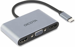 DICOTA D32064 mobile device dock station Tablet/Smartphone/Laptop Silver
