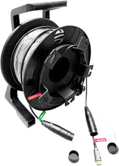 VivoLink 100m Optische HDMI 4K Kabel op Haspel - Gepantserd (Armored)