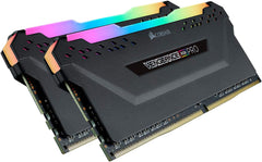 Corsair Vengeance RGB PRO DDR4 enthousiast RGB LED-verlichting geheugenset 3600 MHz. 2 x 16 GB zwart