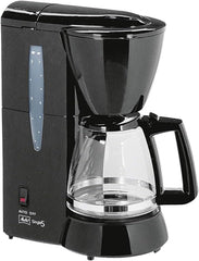 Melitta M 720-1/2 single5 koffiefiltermachine -glazen kan met schaalverdeling voor 5 kopjes - Drip-Stopper, zwart