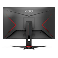 AOC Gaming C24G2AE/BK 24 inch FHD gebogen monitor, 165 Hz, 1ms, FreeSync Premium (1920x1080, HDMI, DisplayPort) Zwart,24 inch FHD Curved